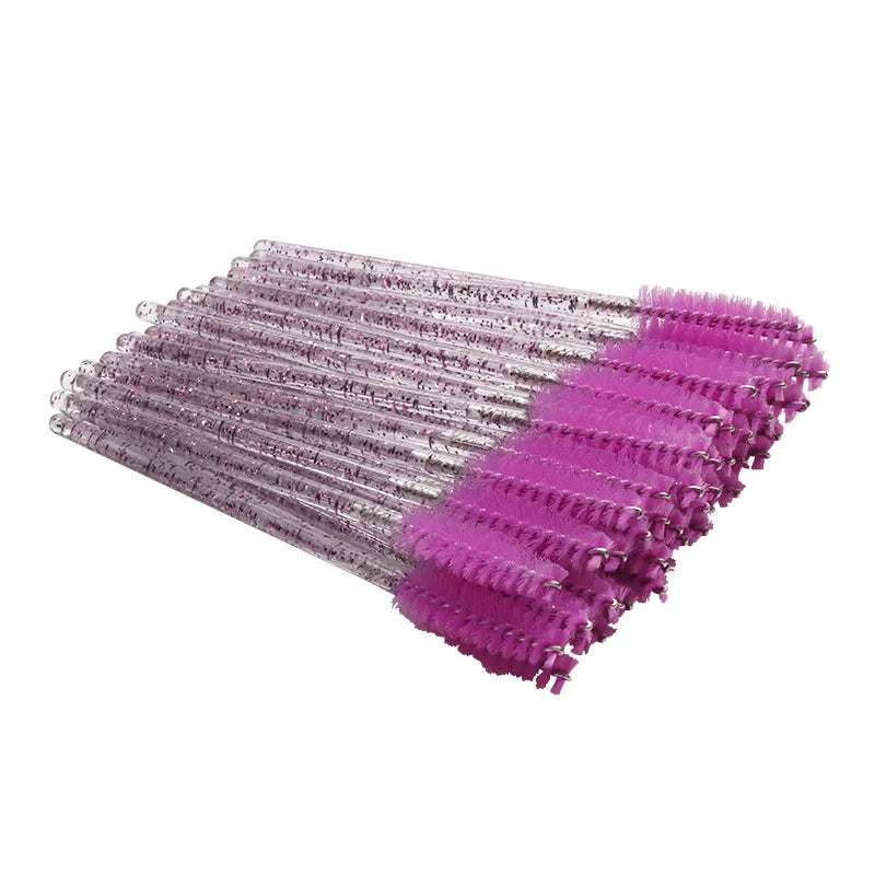 100 Pcs Disposable Eyelash Mascara Brushes for Eye Lashes Extension Eyebrow and Makeup of Makeup Tools