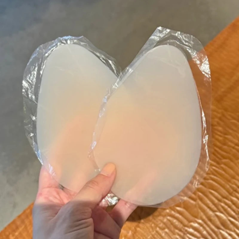 Invisible Water-drop Lifting Nipple Cover Breast Patches Sweatproof Self Adhesive Chest Patch Summer Thin Bras Women Underwear