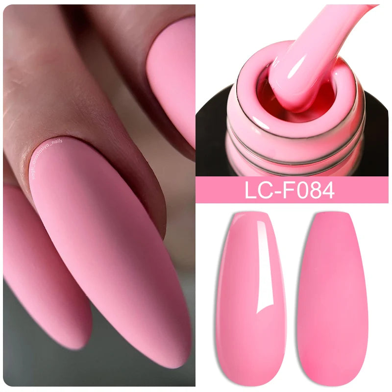 LILYCUTE 7ml Champagne Rose Gold Glitter Gel Nail Polish Colorful Sparking Long Lasting Manicure Soak Off Nails Art Gel Varnish