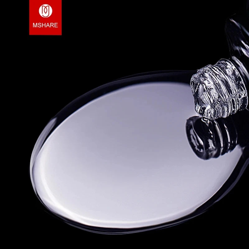MSHARE 1kg /500g Tpo Free Non Wipe Top Coat Tempered Top Gel Shiny Hard Gel Polish No Sticky Layer Soak Off Refill Big Volume