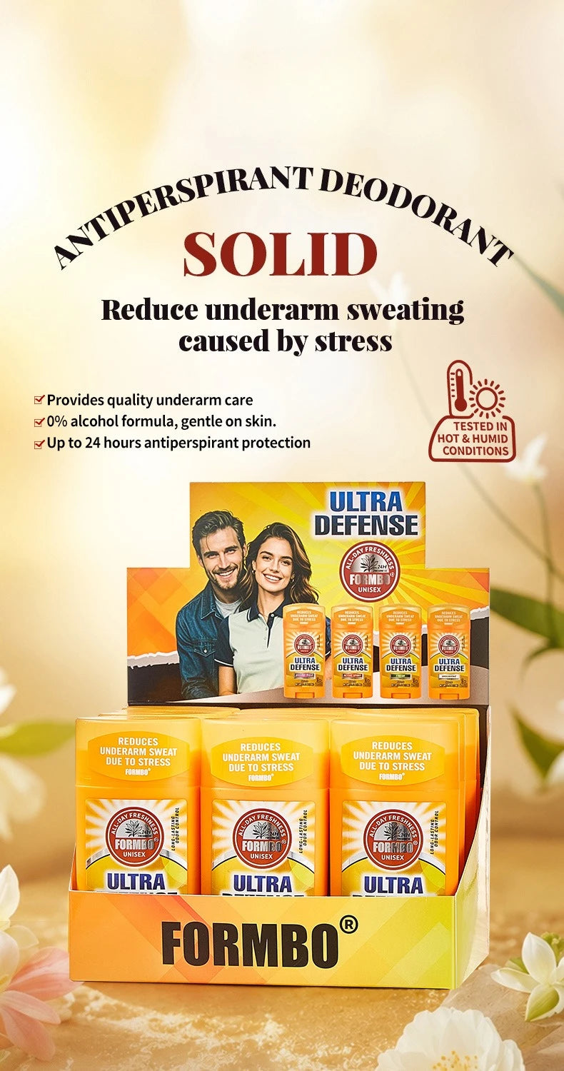 Antiperspirant Deodorant Stick,Gentle Deodorant,Keeps Underarms Dry and Fresh All Day,Ideal for Daily Use and Sports Occasions