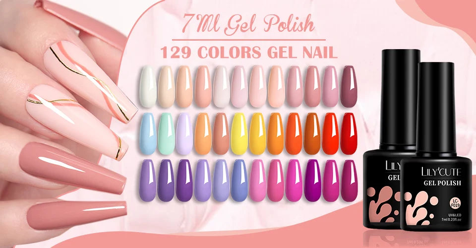 LILYCUTE 7ml Colorful Cat Magnetic Nail Gel Polish Chameleon 9D Glitter Soak Off UV LED Eye Gel Nail Art Varnish