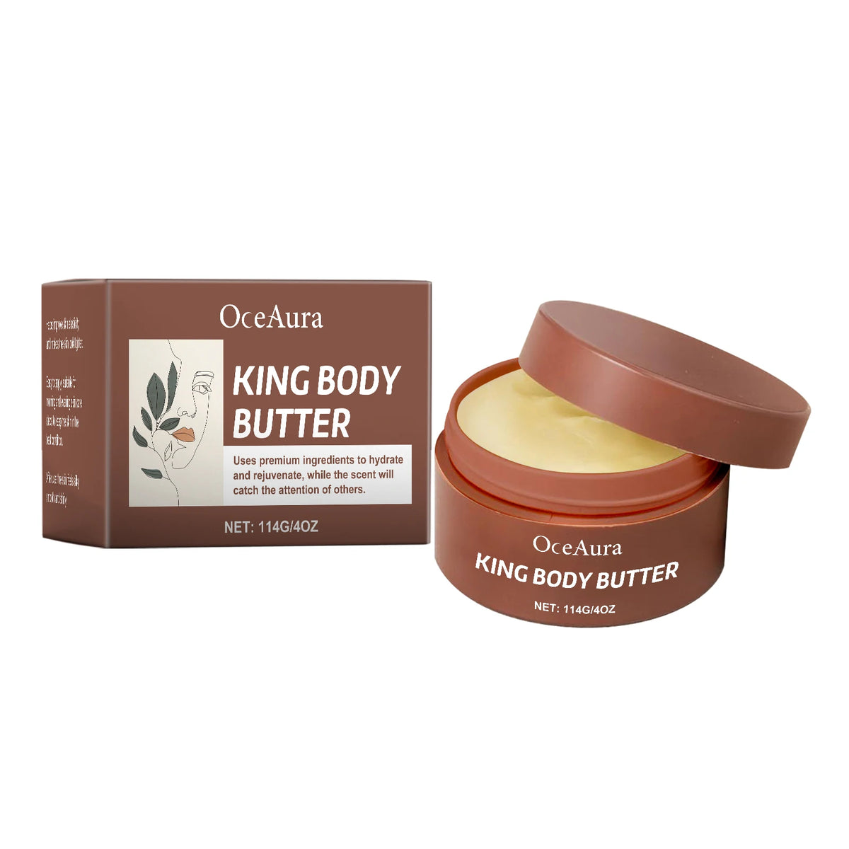 Shea Butter Moisturizing Cream Soft Smooth Skin Care Nourishing Body Butter Intense Hydration for Dry & Rough Skin Body Care
