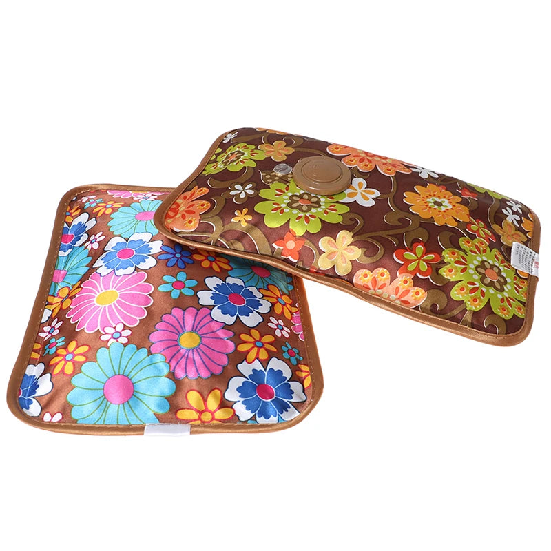 1 Set Rechargeable Electric Hot Water Bag Bottle Hand Warmer Heater Bags For Winter Hand Warmer Heat Pack Color Random
