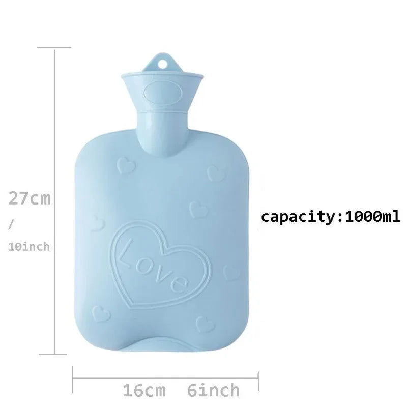 Portable Water Filled Hot Water Bag Belt Winter Hand and Waist Warmer for Women Travel Home Office Cozy Heat Relief