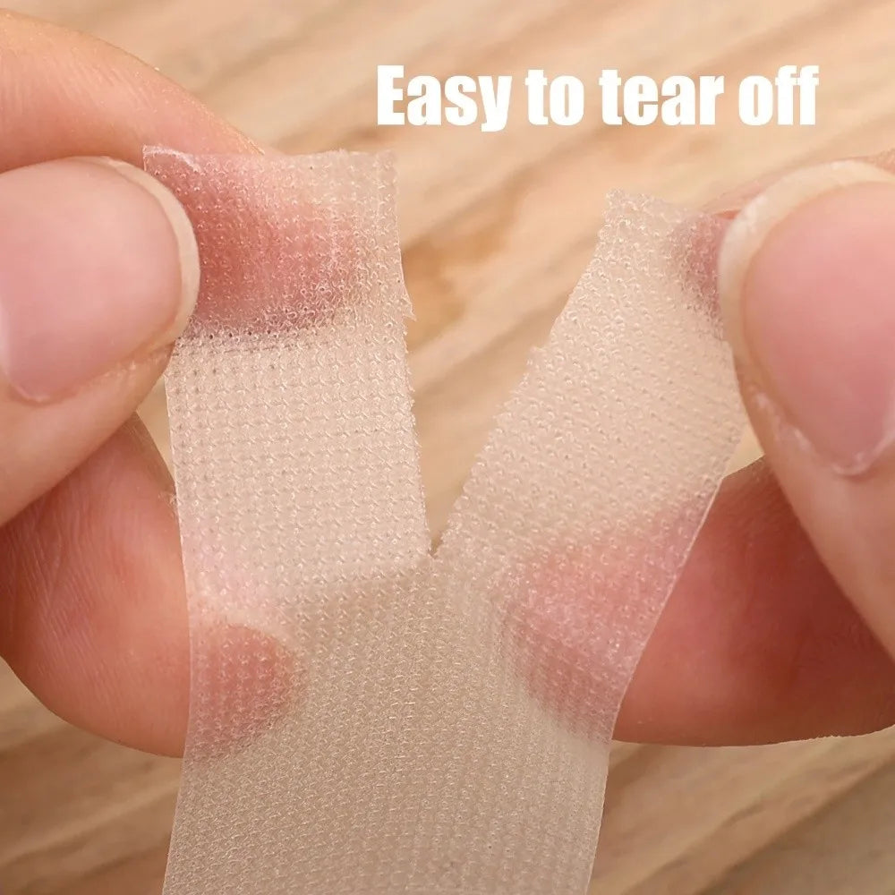New 8M/Roll PE Facial Tape Professional Lift Wrinkles Doulble Eyelid Tape Transparent Breathable Cosplay Makeup Tape