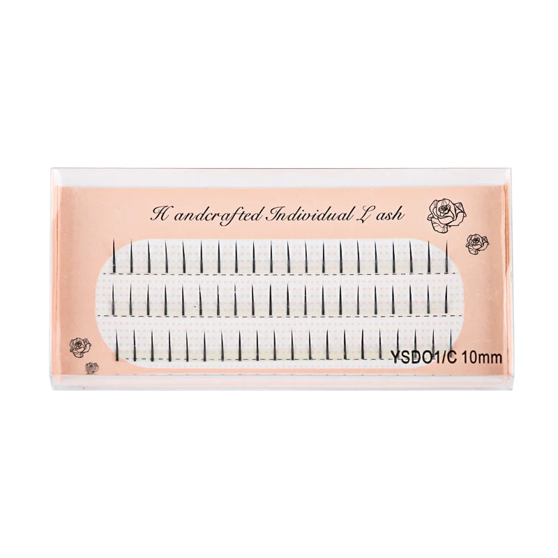 Individual Lashes 120 Clusters V-Shaped Lower Eyelashes 5/6/7mm Natural Lower Under Eyelash Easy Grafting Makeup Extension Tools