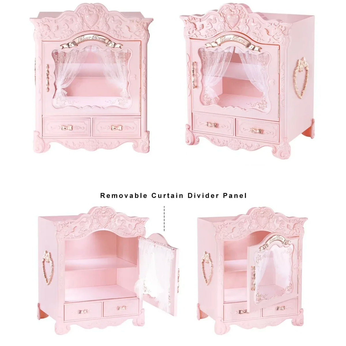 Snowflake Ballet Series Large Box Cosmetic Case Knight Unicorn Series Cosmetics Storage Empty Box Original Box Shipped