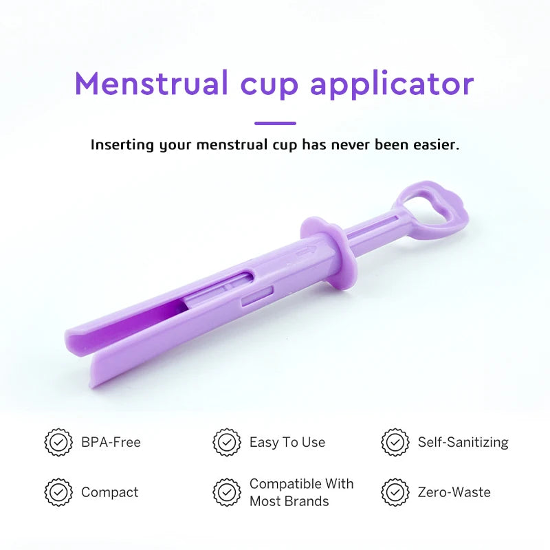 Certified Cup Kit Steam Sterilizer Applicator Reusable Soft Silicone Lady Cup Sterilization Women Health Care Feminine Hygiene
