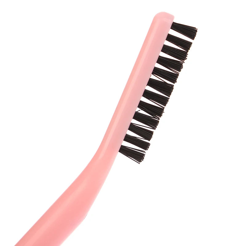 Double Headed Eyebrow Brush Eyelash Comb Reusable Salon Makeup Tool For Brow Grooming Eyelash Shaping