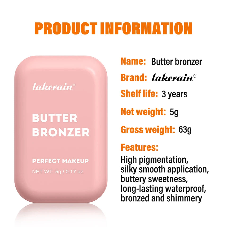 Bronzer Makeup Contour Soft Matte High Pigmentation Long-lasting Waterproof Bronzed And Shimmery Palette Powder Korean Makeup