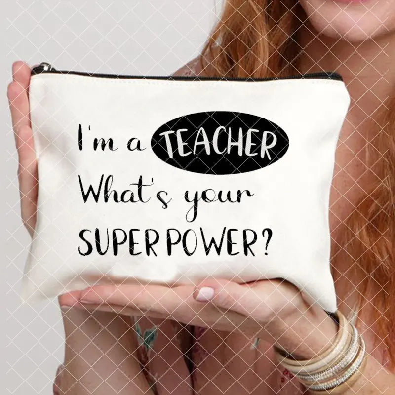 Lipstick Bag Travel Makeup Bag Makeup Bag Bags Women School Teacher Gift Cosmetic Bag Pouch Wallet Portable Organizer Pouch Bag