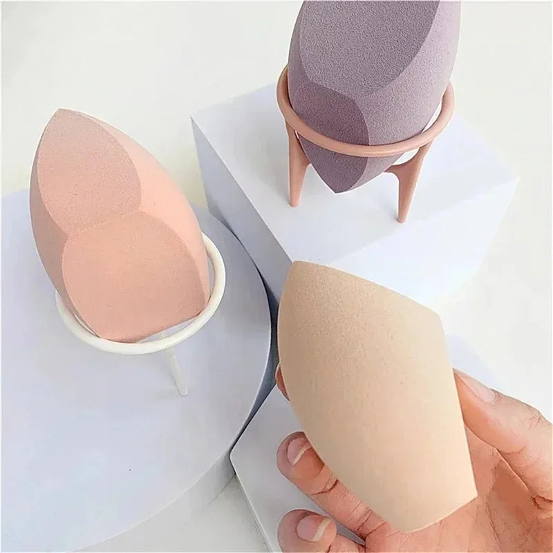1Pc Big Size Makeup Sponge Puff Foundation Cosmetic Puff Wet And Dry Dual Use Soft Makeup Foundation Sponge Puff Make Up Puffs