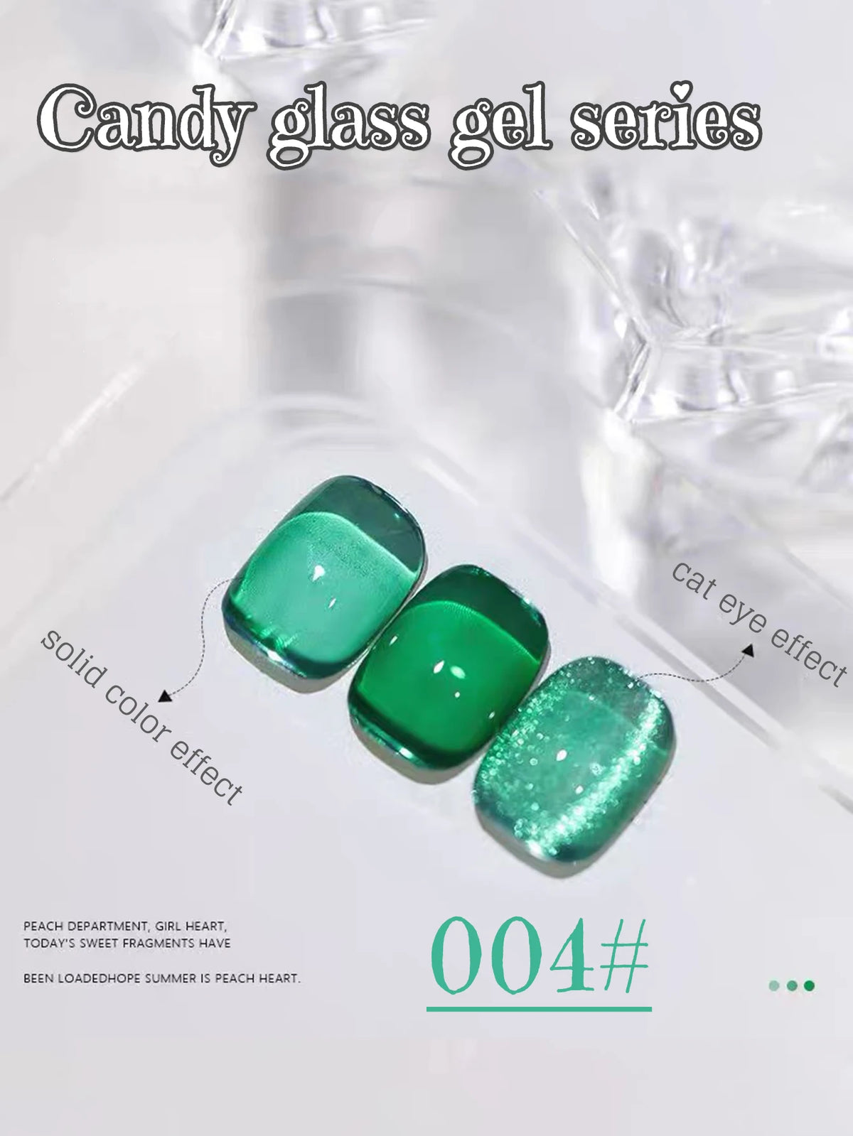 MIANEL 12ML Candy Glass Gel Nail Polish Set Ice-Clear Dopamine Spring Nails Fantasy Nail Art 1-10 Pcs