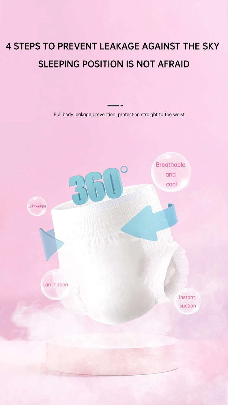 1Packs Sanitary Pants Disposable Night Use Pants Sanitary Napkins Ultra-Thin Menstrual Pants Sleepwear Postpartum Care Pad  rtum