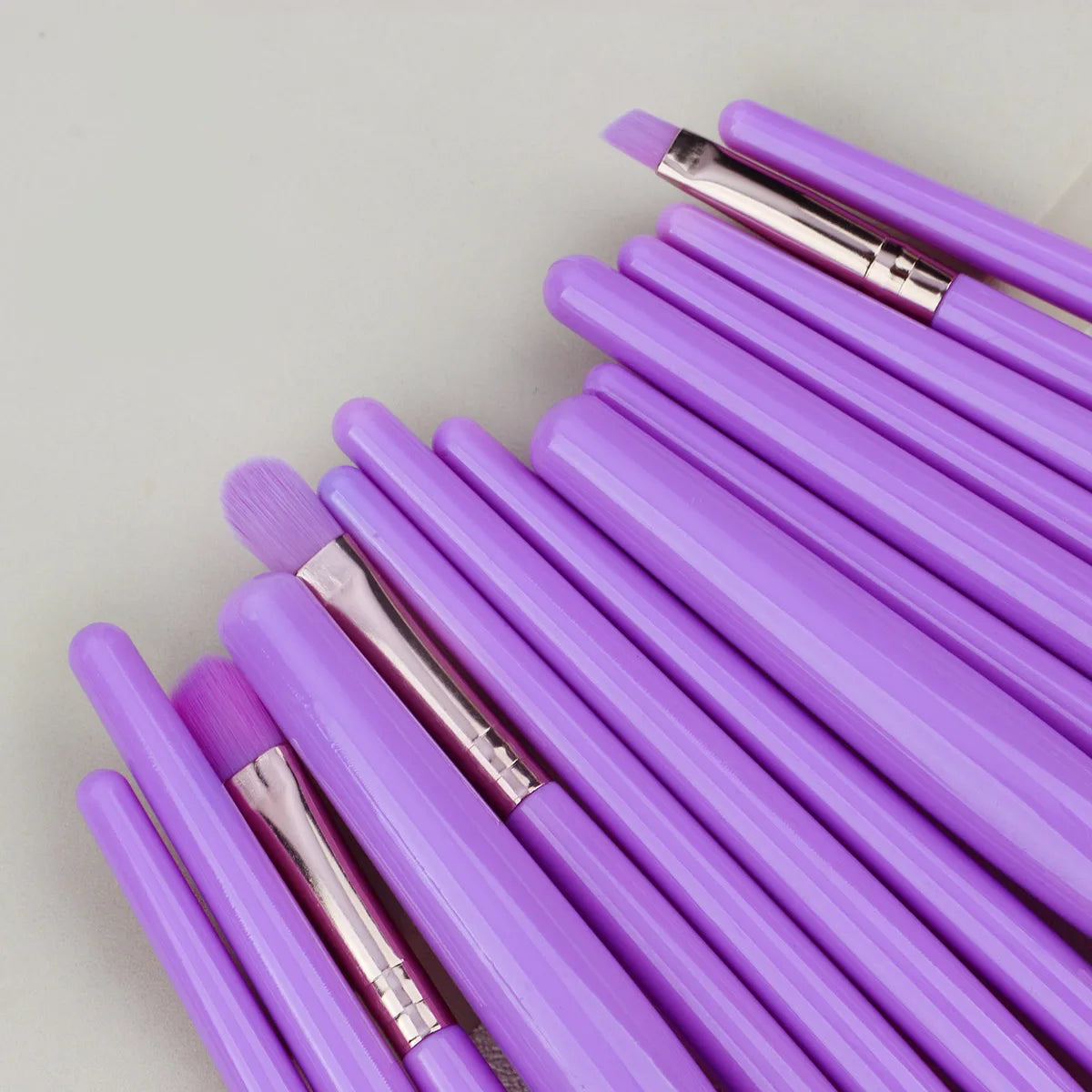 15pc Makeup Brushes Set Face Eyes Make Up Brush Eyelash Eyeshadow Eyebrow Eyeliner Foundation Powder Blush Highlight Lips Brush