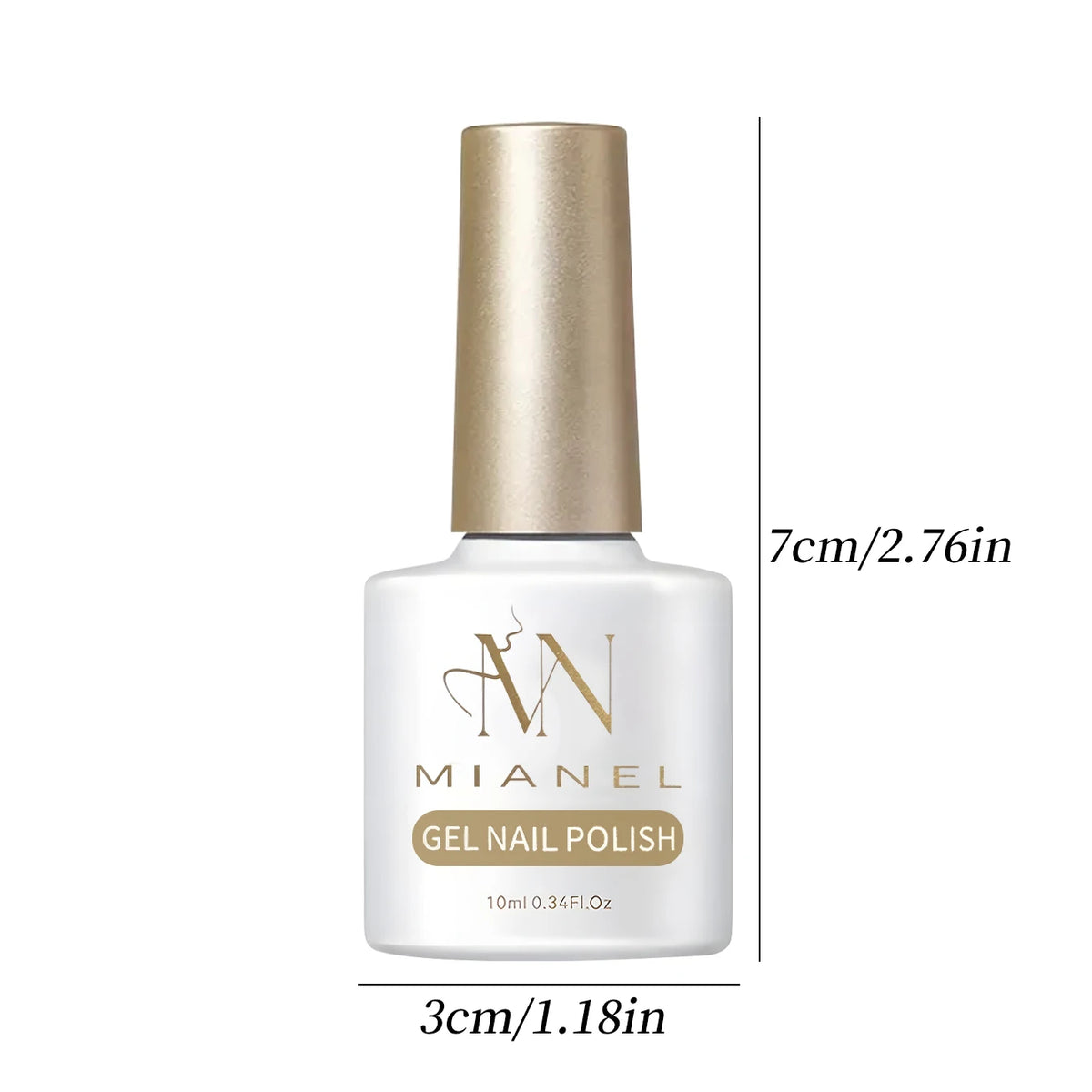 MIANEL 10ML Pure Desire Blush Jelly Gel Nail Polish 2026 New Ice Clear Nude Clear Nail Polish Pink Nails 1-9pcs