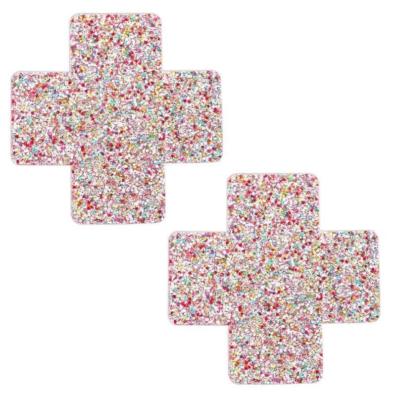 Sexy Nipple Pasties Invisible Disposable Breast Patch Clover Luminous Glitter Breast Lift Tape Chest Stickers Bara Nipple Covers