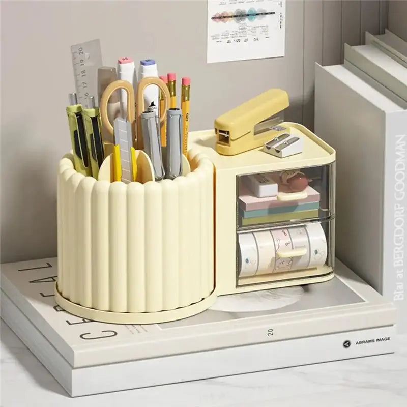 ABKW-Drawer Cosmetic Storage Box Large Capacity Makeup Organizer Home Skin Care Desktop Lipstick Brush Storage Tool