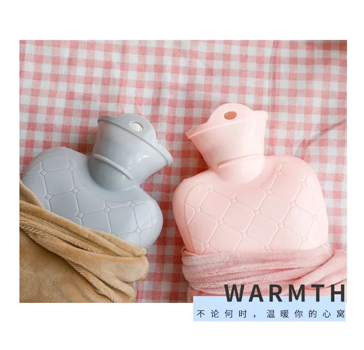 Cute Large Warmer Hot Water Bag for Period Pain Stuffed Menstrual Colic Heater Plush Hand Warmer Seed Guatero Bottle