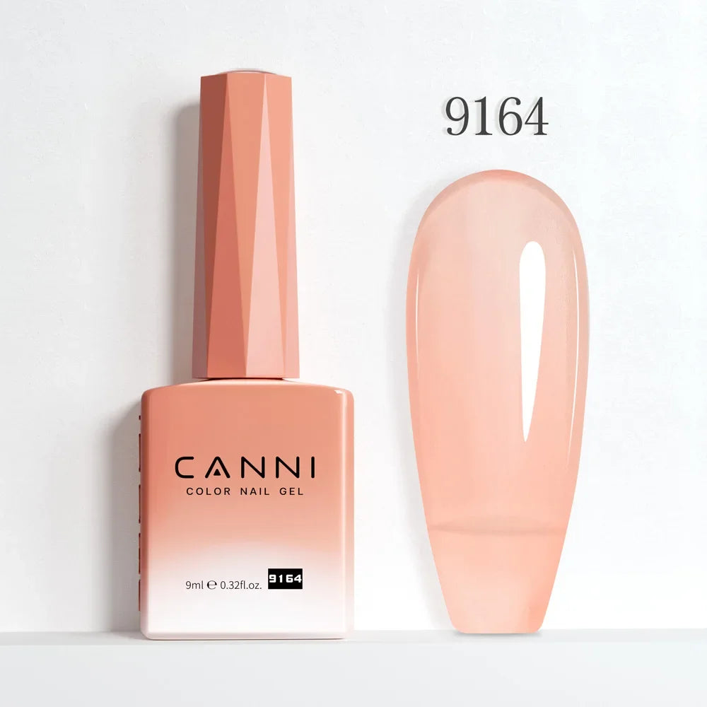 CANNI Christmas Color Gel Polish 9ml Hema Free TPO Free Nail Gel Polish Winter Colors Semi Permanent Gel Super Texture Brush