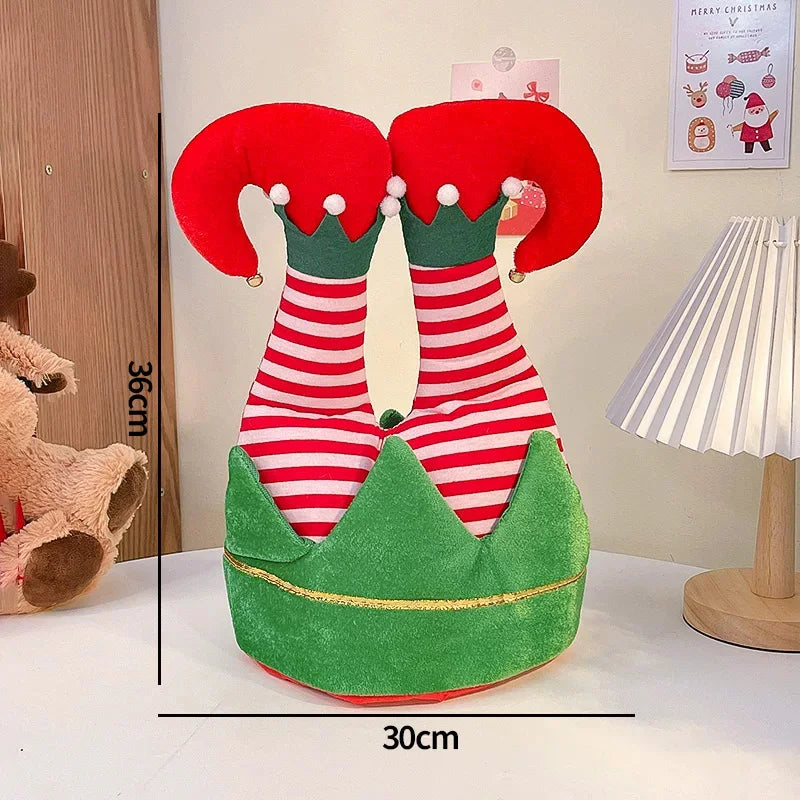 Christmas Headband New Year 2026 Supplies Christmas Hair Pins Xmas Party Headwear Navidad Home Outdoor Hair Hoop