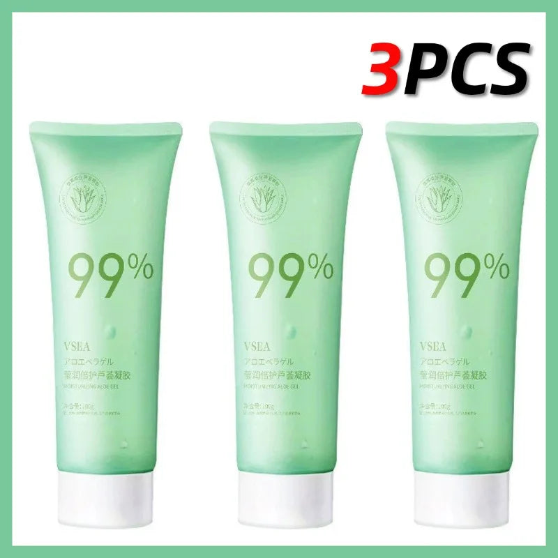 Aloe Vera Gel Moisturizing Face Body Cream Sunburn Repair Hydrating Soothing After Sun Acne Treatment Sensitive Skin Care