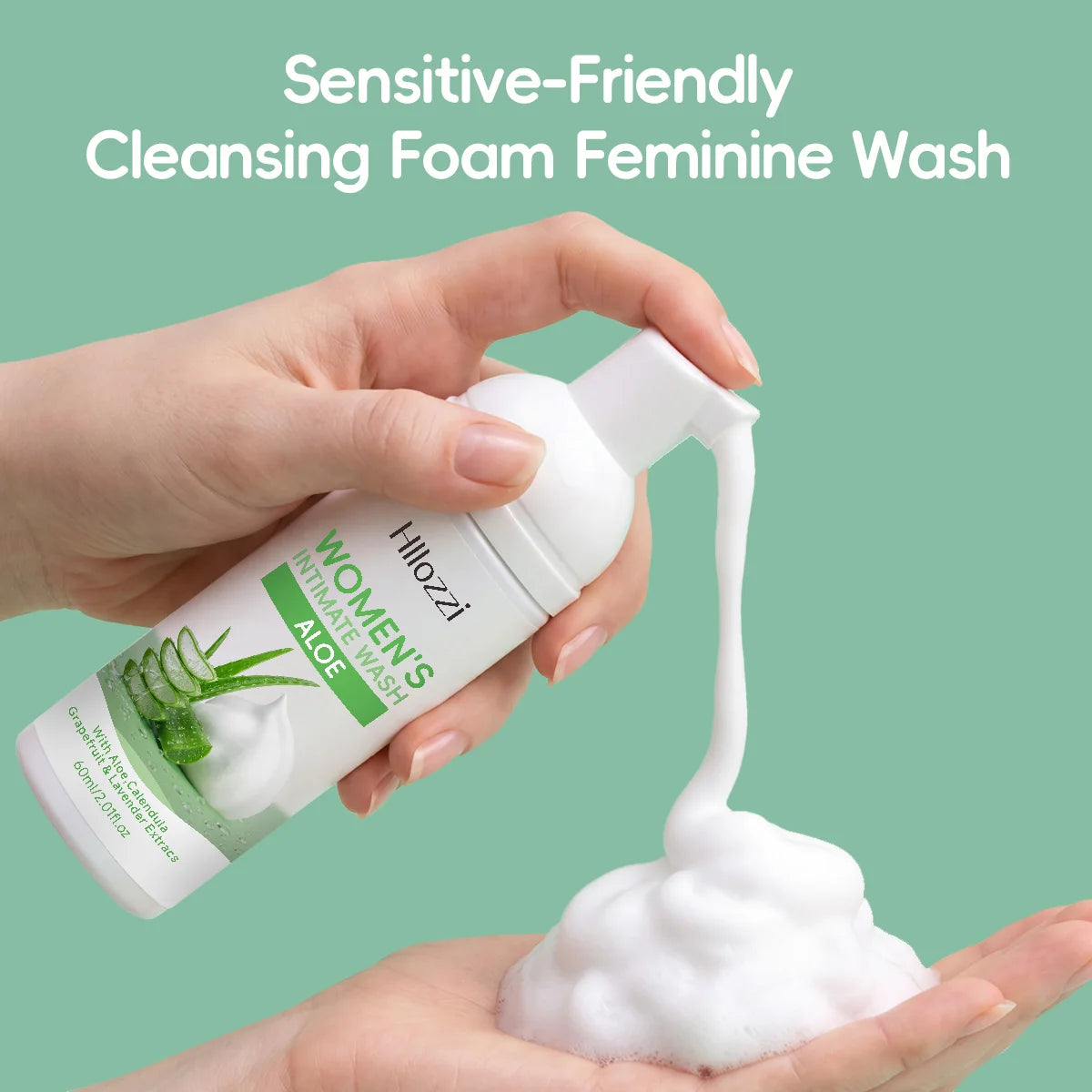 WOMEN'S INTIMATE WASH ALOE: Superior Odor Control, All-Day Freshness & Gentle Daily Grooming Care. Designed for Peak Hygiene.