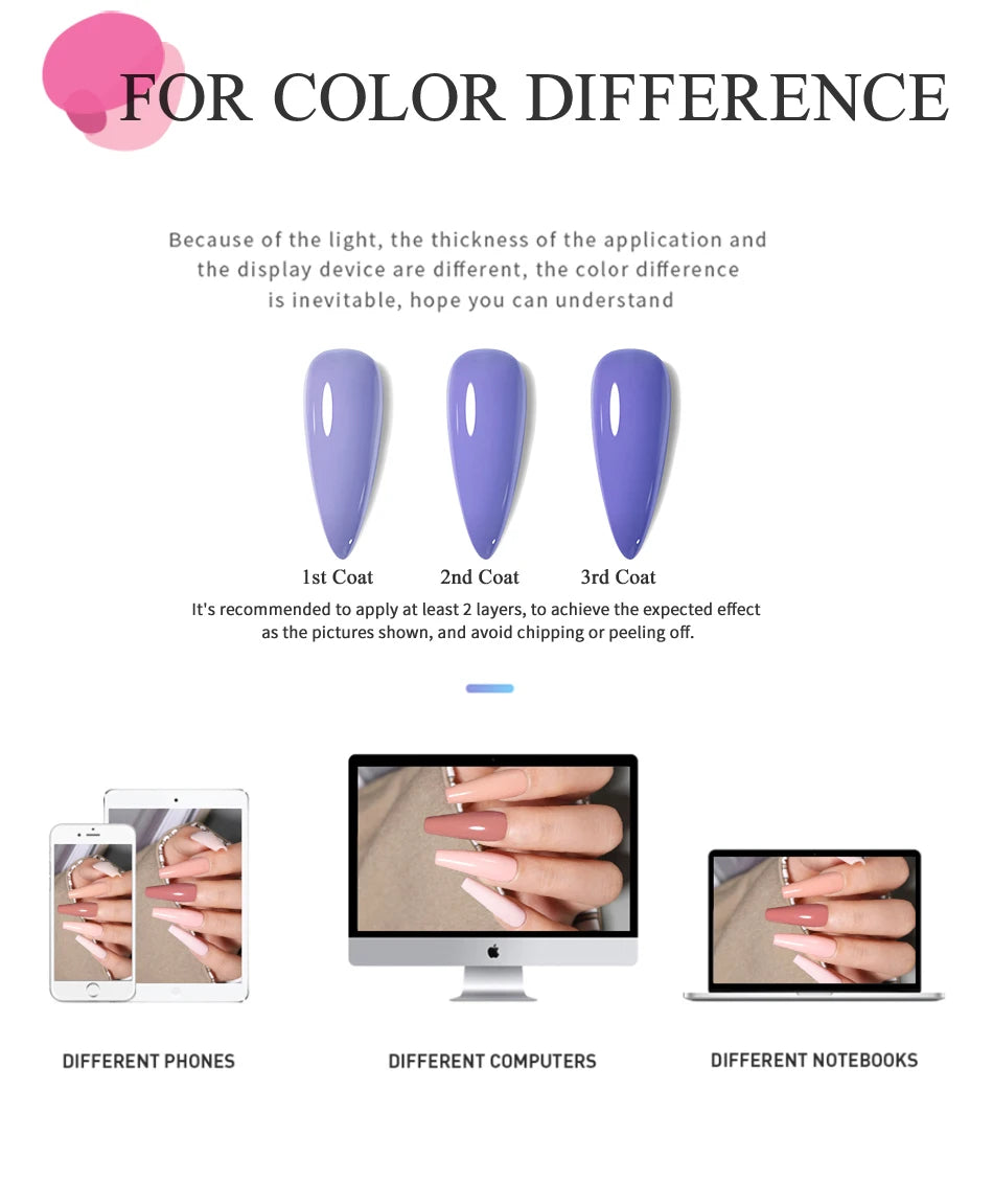 UR SUGAR 30ml Refilled Rubber Base Gel Big Capacity Crystal Nude Pink Clear Soak Off UV LED Nail Art Varnish Constructed Gel