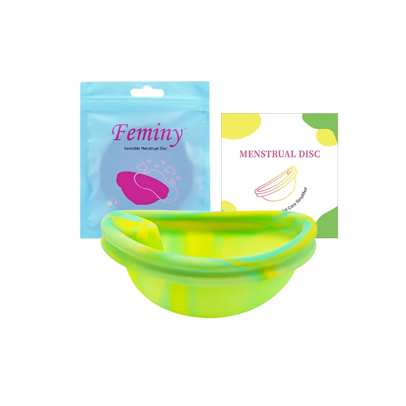 10pcs Flat Menstrual Cups Medical Silicone Period Disk Menstruation Collector Menstrual Disc Reusable Disco Femenino