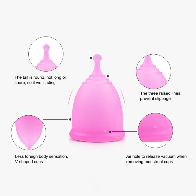20pcs Menstrual Bowls Medical Grade Menstrual Cup Certified Copa Menstual Lady Cup Period Cup For Women