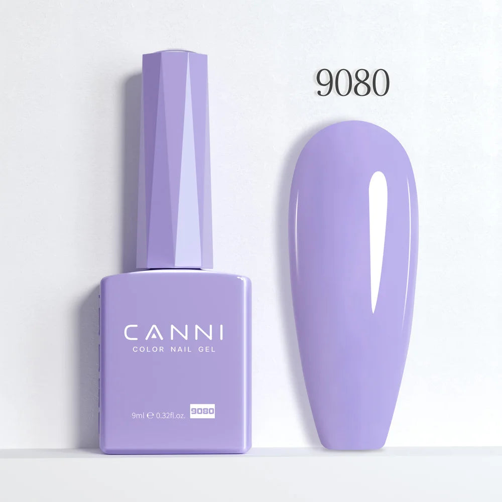 CANNI Hema Free Nail Gel Polish Christmas Red Color Collection Semi Permanent Nail Dehydrator Primer 9ml French Gorgeous Color