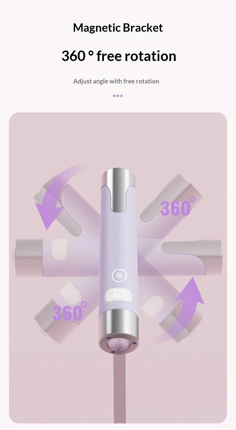 Cordless Handheld UV LED Nail Lamp withMagneticStand Smart Sensor Mini Gel Curing Pen Manicure Flashlight Drying Desk nail Dryer