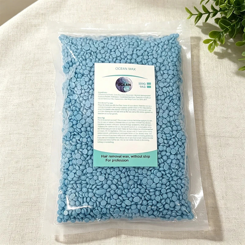 2026 1000g/500g/50g Wax Beans for Hair Removal Fast Painless Body Bikini Wax for Heater Machine Use in Beauty Salons And Home