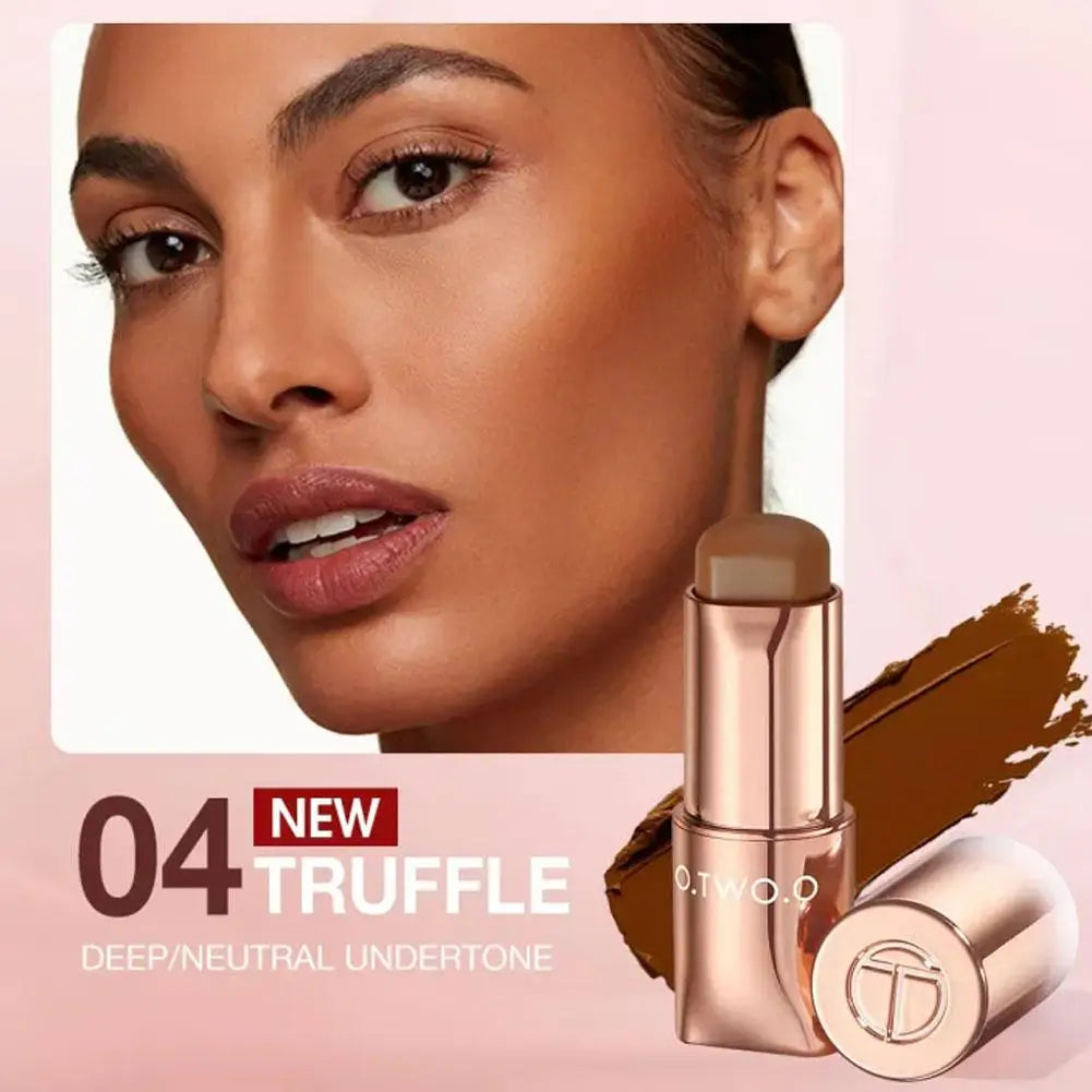 4 Colors Contour Stick Cream Long Lasting Lightweight Stick Face Concealer Bronzer Contouring Makeup Pen Easy to Sculpt