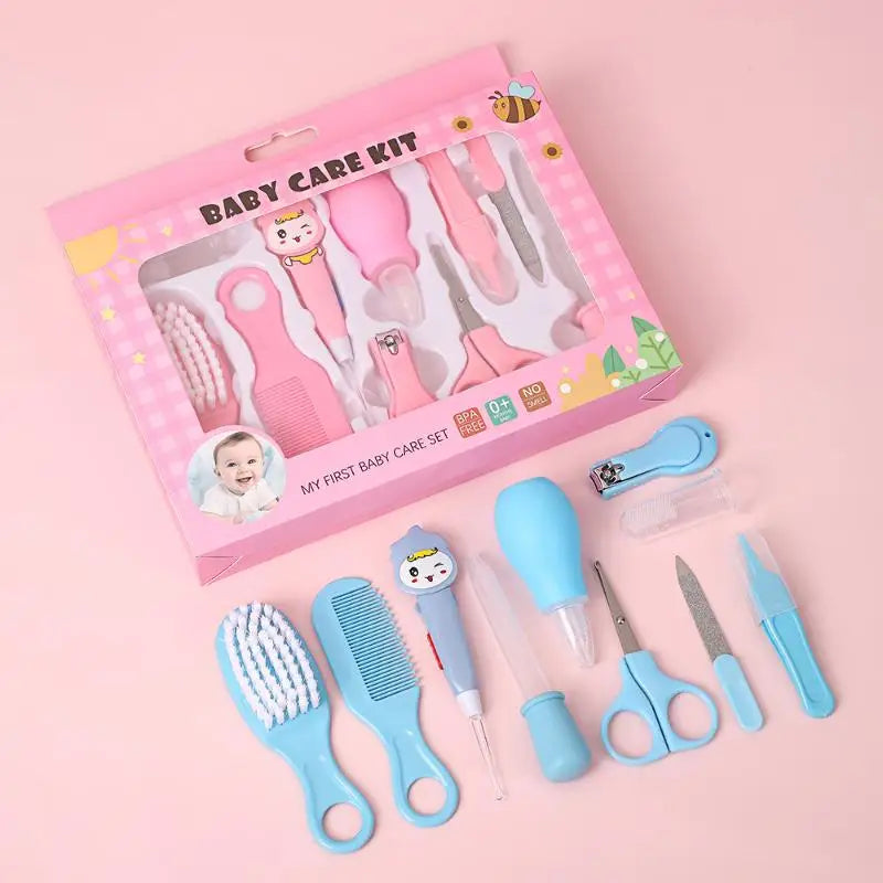 Hot Sale 13pcs Comb Grooming Baby Care Kit Baby Portable Tool Grooming Nail Care Set