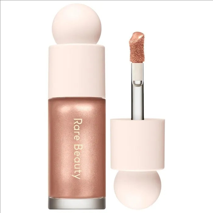 Rare Beauty Serene Gentle Mellow Solac Liquid Bronzer Shade Face Contour Smooth Highlight Mirror Lasting Natural Shadow Makeup