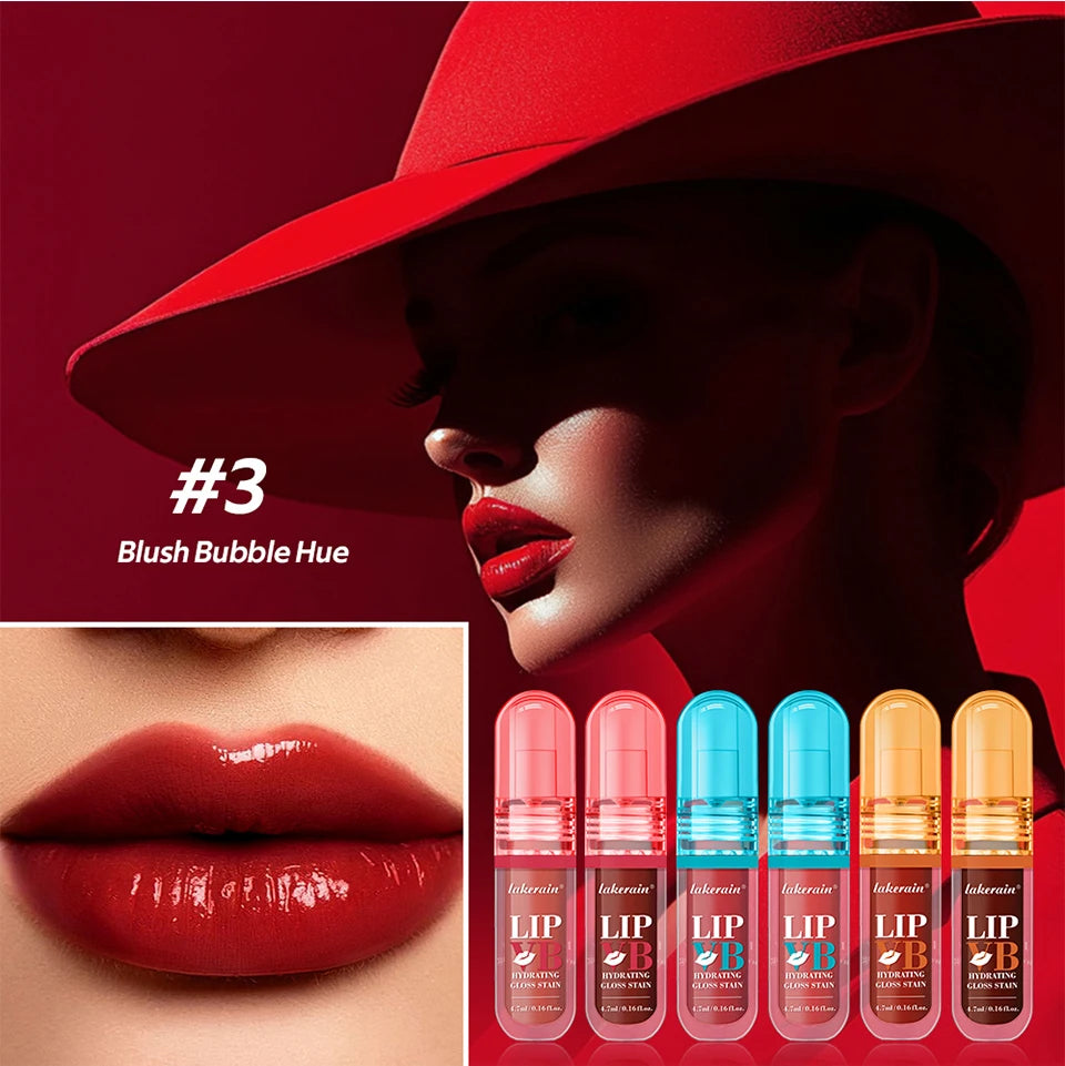 Lip Stain Vb Hydrating Gloss Stain 12HR Hydration Long-Lasting Moisturize Nourish Lips Hydra Honey Instant Glossy Wetness Makeup
