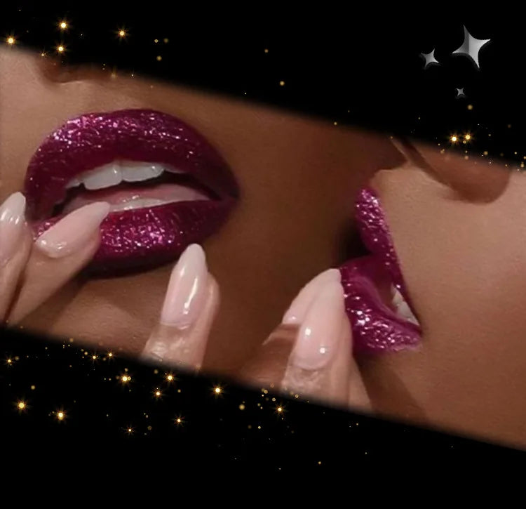 Multi-Color Non-stick Cup Matte Lipstick Flash Lasting Easy Color Diamond Lipstick Dark Halloween Look