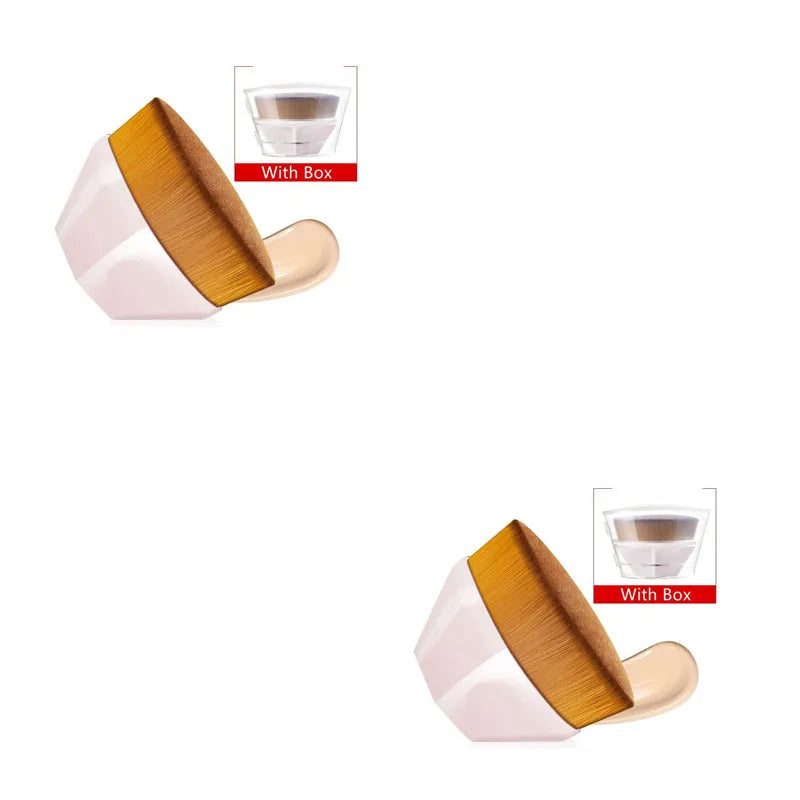 New Magic Makeup Brush Beauty Powder Face Blush Brushes Portable Professional Foundation Brush Large Cosmetics Soft Base Make up
