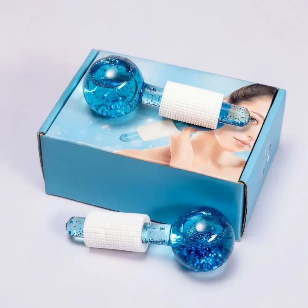 Cooling Face Globes Massage Roller Cryo Sticks Skin Rejuvenation Tightening Pores Facial Beauty Care Massage Tools