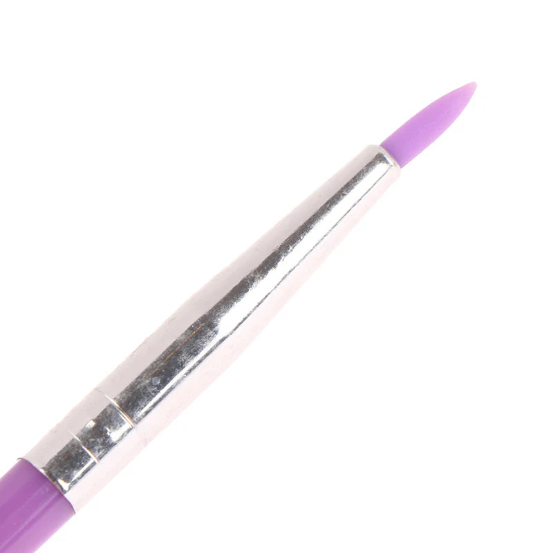 Silicone Concealer Brush Eye Makeup Assist Brush Eyeliner Brush Eye Shadow Eyebrow Details Nail Painting Tools Nail Art Brush