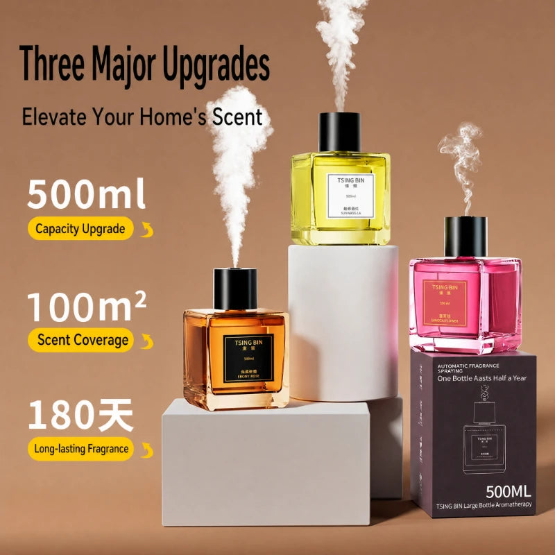 Large Capacity Home Indoor Private Air Freshener Long-Lasting Fragrance for Living Room Hotel Bathroom Toilet Odor Eliminator