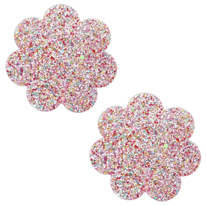 Sexy Nipple Pasties Invisible Disposable Breast Patch Clover Luminous Glitter Breast Lift Tape Chest Stickers Bara Nipple Covers