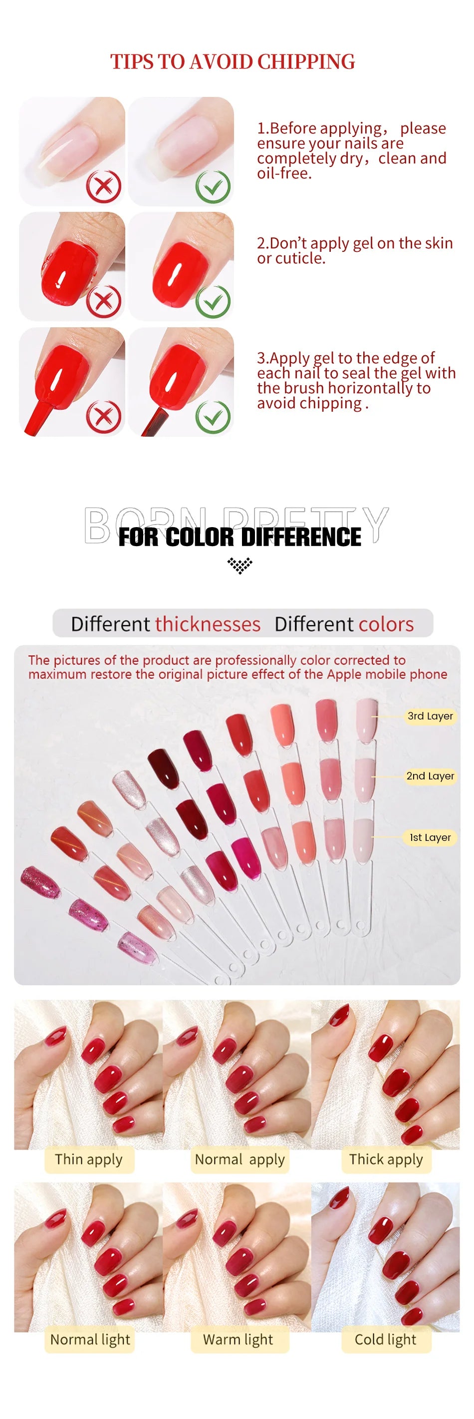 BORN PRETTY 10ml Snow Glitter Jelly Gel Polish Christmas Vernis Semi Permanent Nail Art Soak Off UV Gel Manicure Nail Supplies