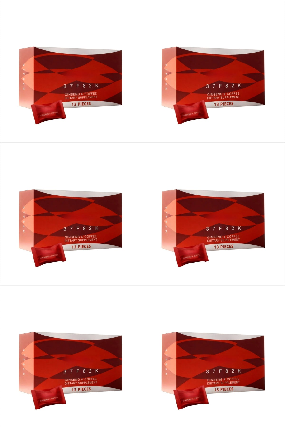 Ginseng Energy Coffee Support Sachets 13 Packs Herbal Vitality Supplement for Daily Focus Natural Stamina Support Portable Use