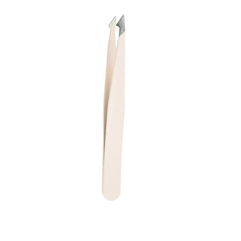 Colorful Eyebrow Pliers Stainless Steel Hair Removal Eye Brow Tweezer Multipurpose Eyelash Extension Oblique Mouth Tip Make Up