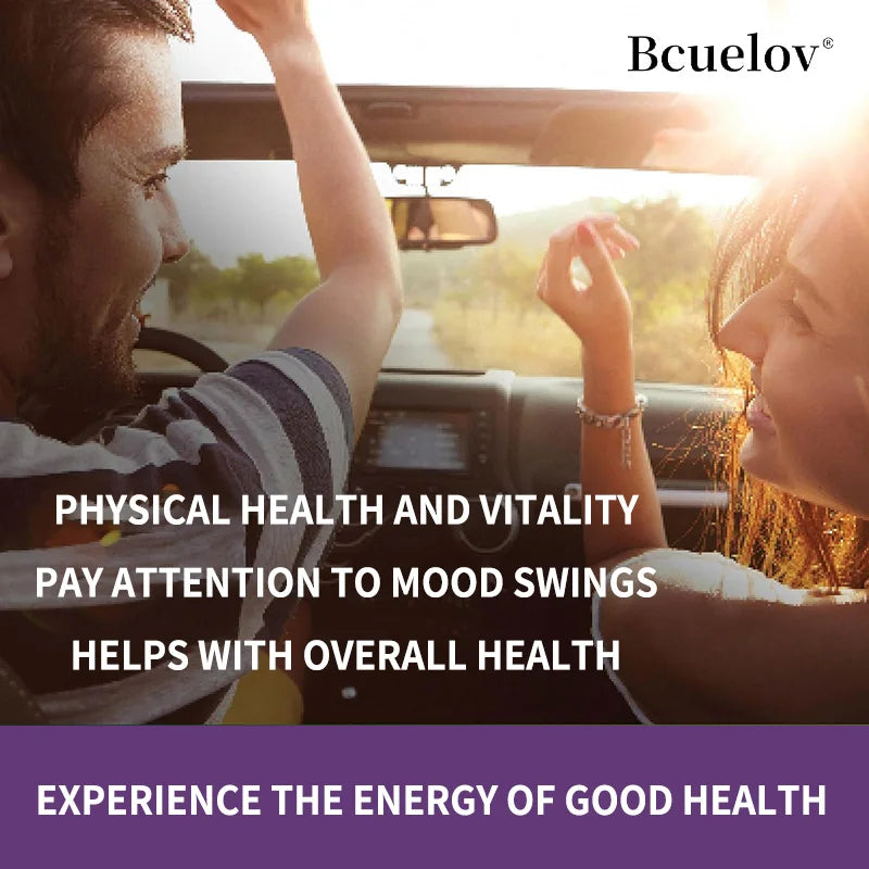 Mood Balance Supplement for Women's Health- Supports Relaxation, Relieves Menopausal and Menstrual Discomfort Capsules, Non-GMO