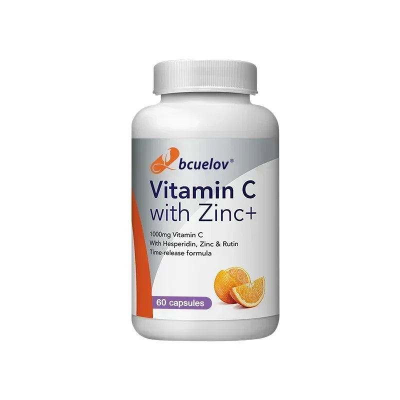 Vitamin C Capsules 1000mg - Antioxidant, Promotes Collagen Production,Support Liver Health,Boost Immunity