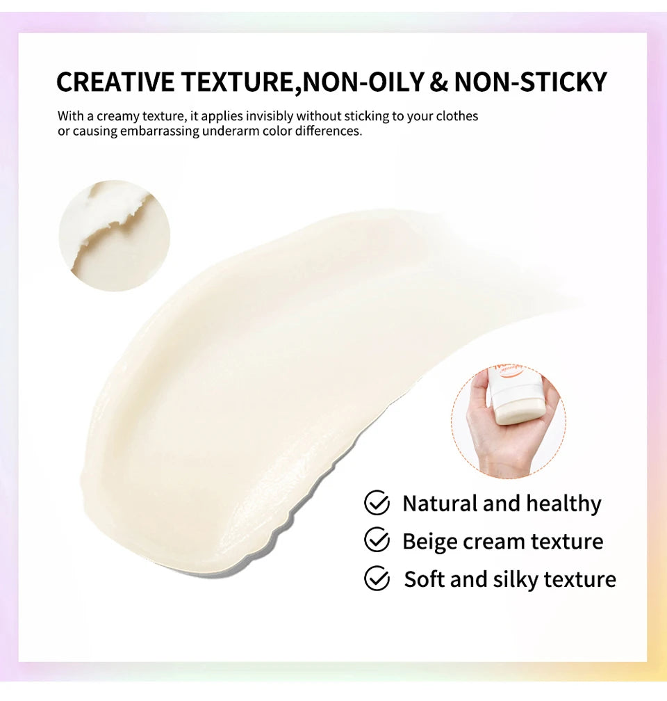 Natural Deodorant Long-lasting Fragrance Eliminate Odors Natural Plant Components Smells Fresh Fragrant Deodorant For Men Women